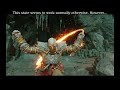 God of war ragnark ps4  onebladed kratos