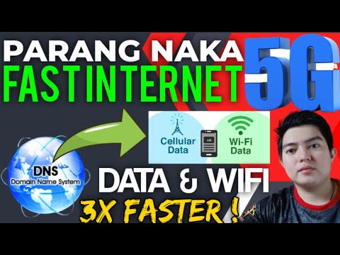 PAANO PABILISIN ANG INTERNET CONNECTION MO GAMIT ANG NEW DNS 2022 ! MOBILE DATA & WIFI COMPATIBLE !