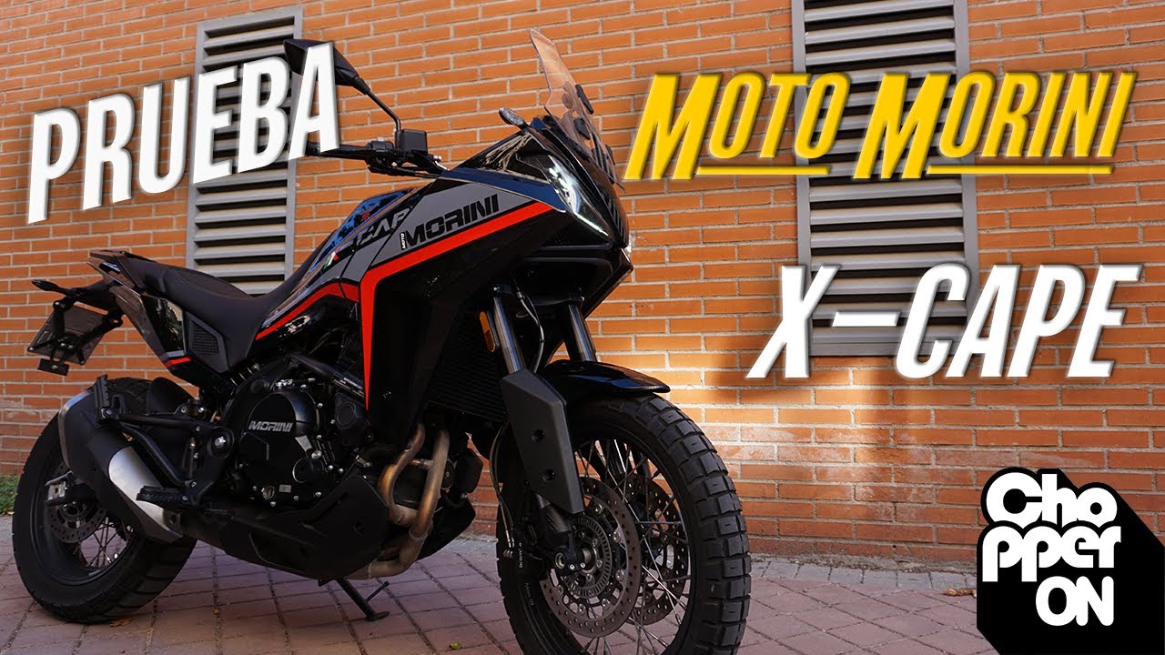 MOTO Morini X-CAPE 650 Prueba / Test / Review ¡en español!