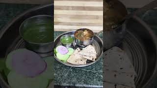 dinner thali kadhai paneer #desi #food #yummykhana #recipe