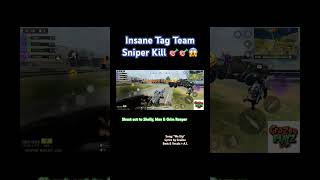 Max & me back at it!!! Crazy Sniper Kill!!! 😱 #shorts #codm #codmobile #sniperking #kill #teamplay