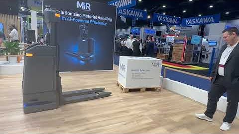 MiR1200 Pallet Jack AI Detection