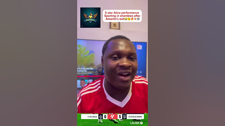 5 star Atico performance Sporting in shambles after Amorim’s exit😭🫣🔥💥⚽️pt 1