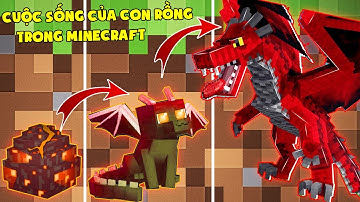 NẾU CON RỒNG CÓ CUỘC SỐNG TRONG MINECRAFT ** THỬ THÁCH T GAMING TRỞ THÀNH CON RỒNG VIP NHẤT ??