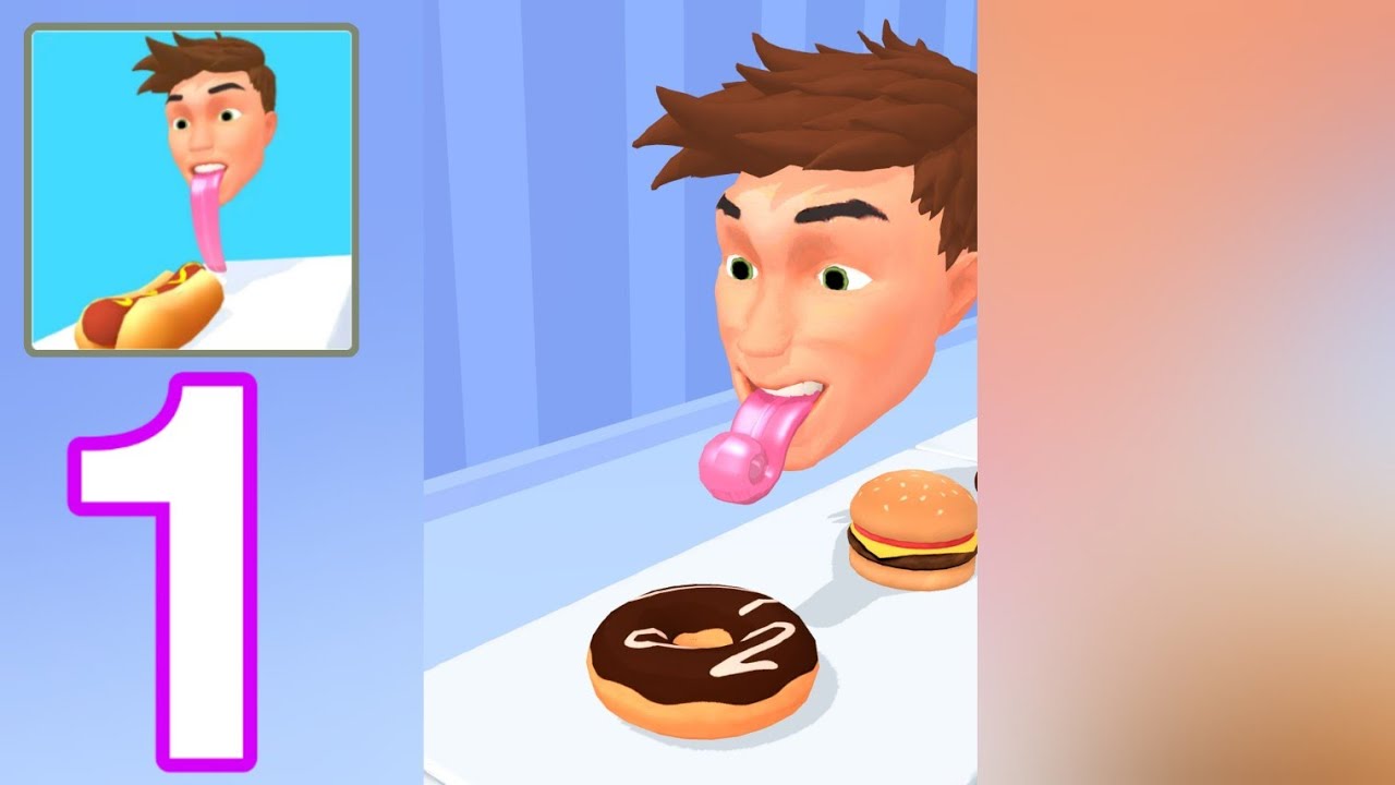 Lick Food All Levels Gameplay Walkthrough (Android/iOS)
