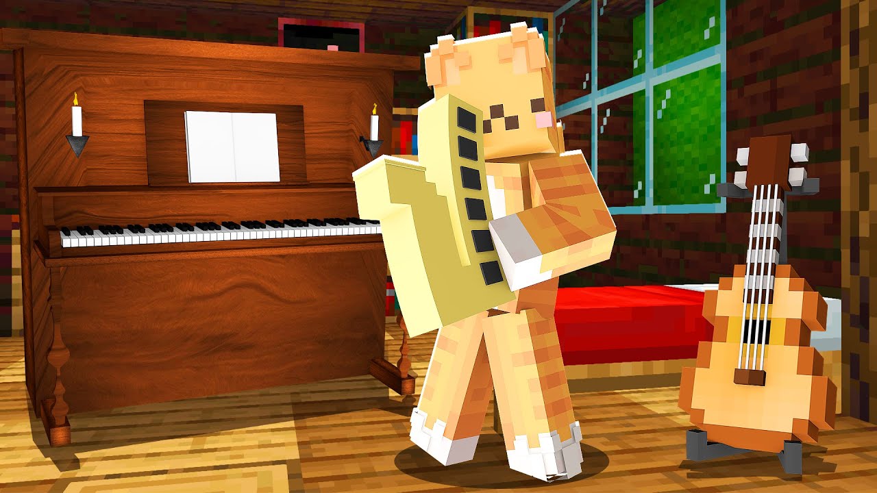 Minecraft: MUSICAL INSTRUMENTS!! (PIANOS, GUITARS, DRUMS, & MORE ...