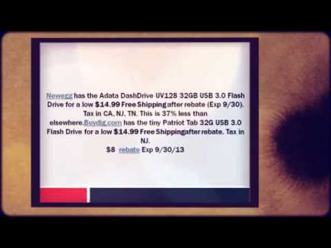Adata DashDrive UV128 32GB USB 3.0 Flash Drive (Up to 40MB/s