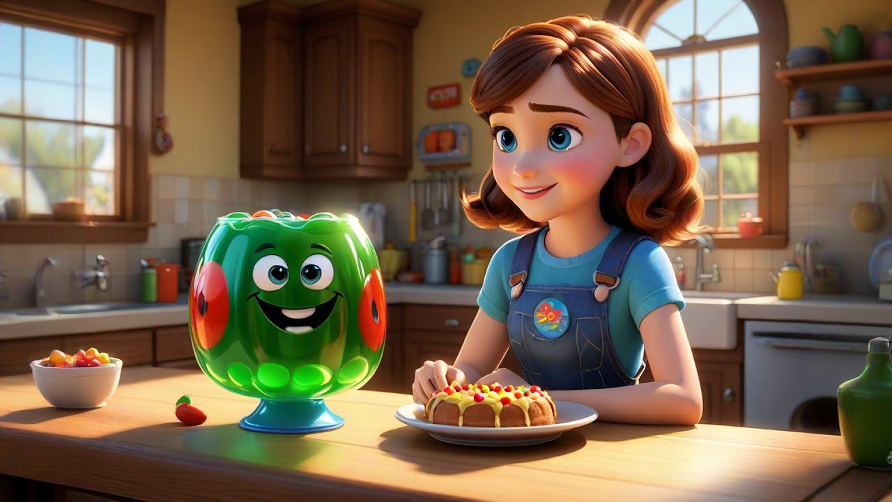 Jelly Wiggle Jiggle — Funny Belly Song! | Silly Food Rhyme for Kids | Wiggly Nursery Adventure