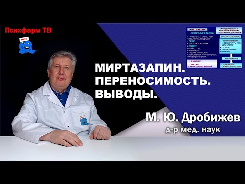 Миртазапин. Переносимость. Выводы.