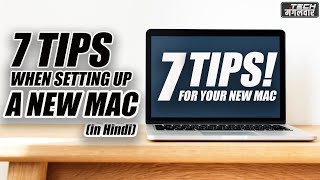 7 tips to setup a new Macbook Air or Macbook Pro in hindi  How To Use A Macbook Pro or Macbook Air