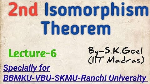 ||Lecture-6|| || Msc Semester-1 Paper-1|| ||VBU-BBMKU-SKMU-Ranchi University Etc.||