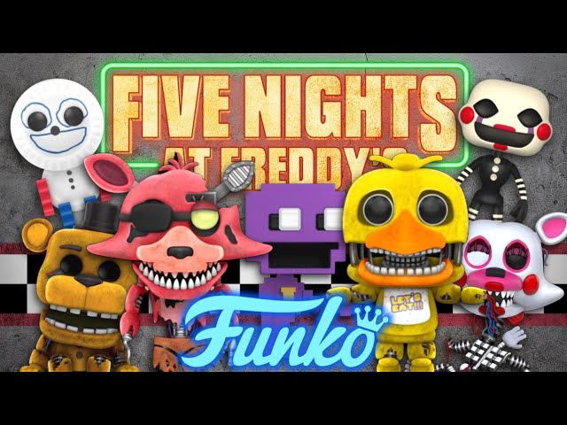 My small little Five Nights at Freddy's Funko Pop collection so