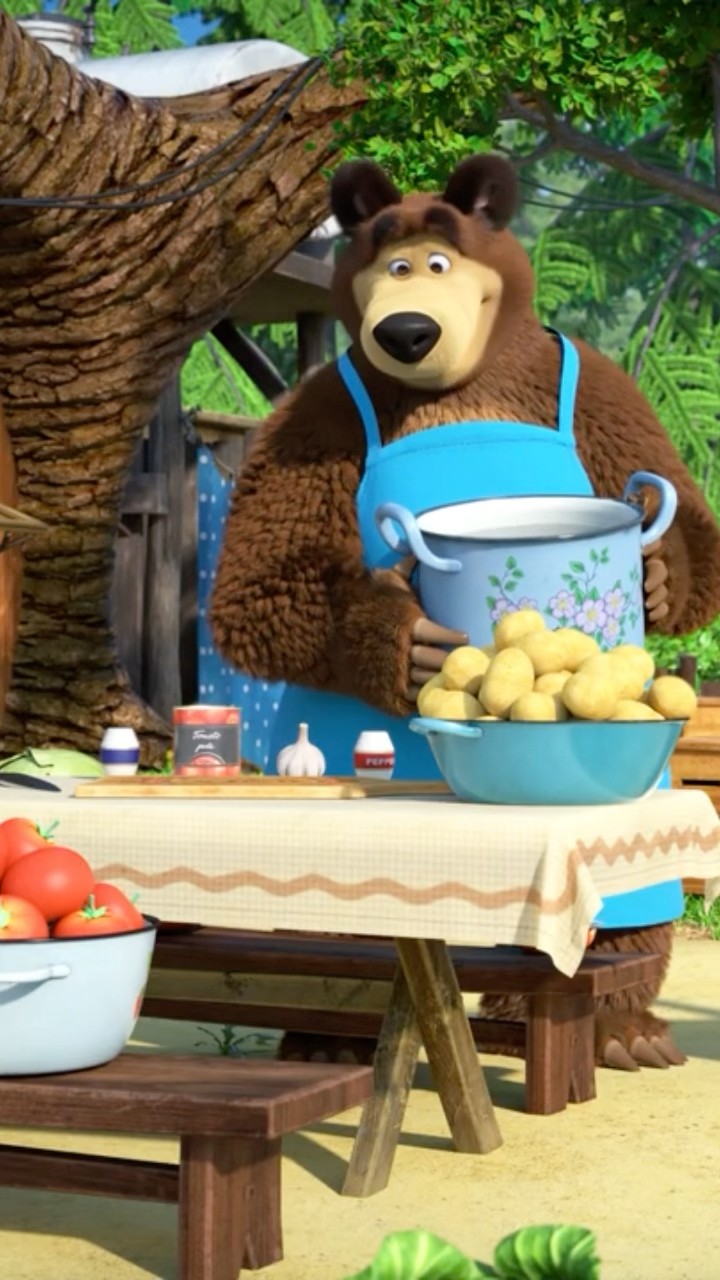 Şefin Sabahı ?‍??? #shorts #ÇorbaSevdası #maşakocaayı #bebekvideoları #kids #mashaandthebear