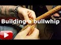 Making a Bullwhip - Preparing the strands and plaiting the overlay