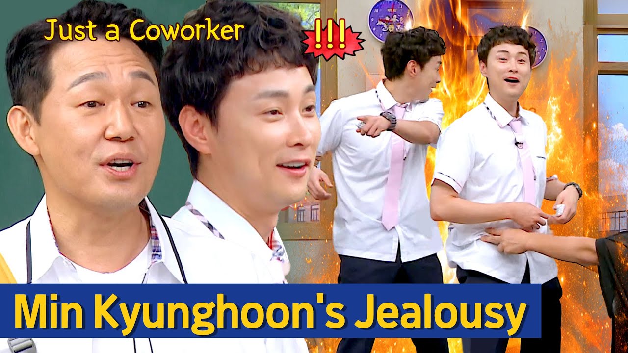 [Knowing Bros] Why Min Kyunghoon was Jealous of the Male Producer From 'Knowing Bros' 😋