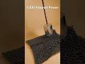 Swinging Cylinder vs 10,000 Magnets