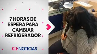 Paciente oncológica SE DESCOMPENSÓ mientras esperó por 7 horas para cambiar refrigerador