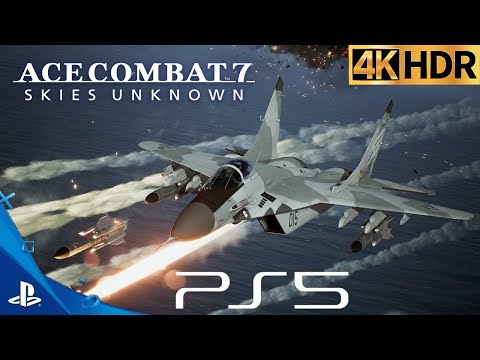 PS5 | Ace Combat 7: Skies Unknown - Аркадный авиасимулятор | Истребители на PS5 | Gameplay | 4K HDR