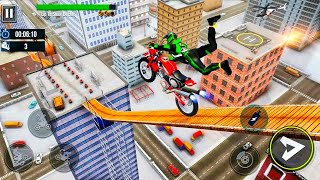 Moto X3m bike stunt simulator. bike racing game- iOS -Android Gameplay screenshot 4