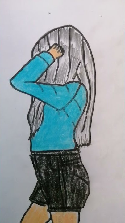 A cute girl.  #shorts
