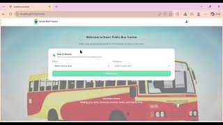 Smart Bus Tracker: A Real Time-Route and Availability Finder for Public Commuters  screenshot 4