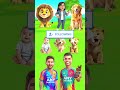 Messi vs Ronaldo Baby Matching Challenge 😂🧩 #shorts
