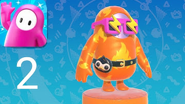 Fall Guys Mobile - Gameplay Walkthrough | Part - 2 | (Android, IOS)