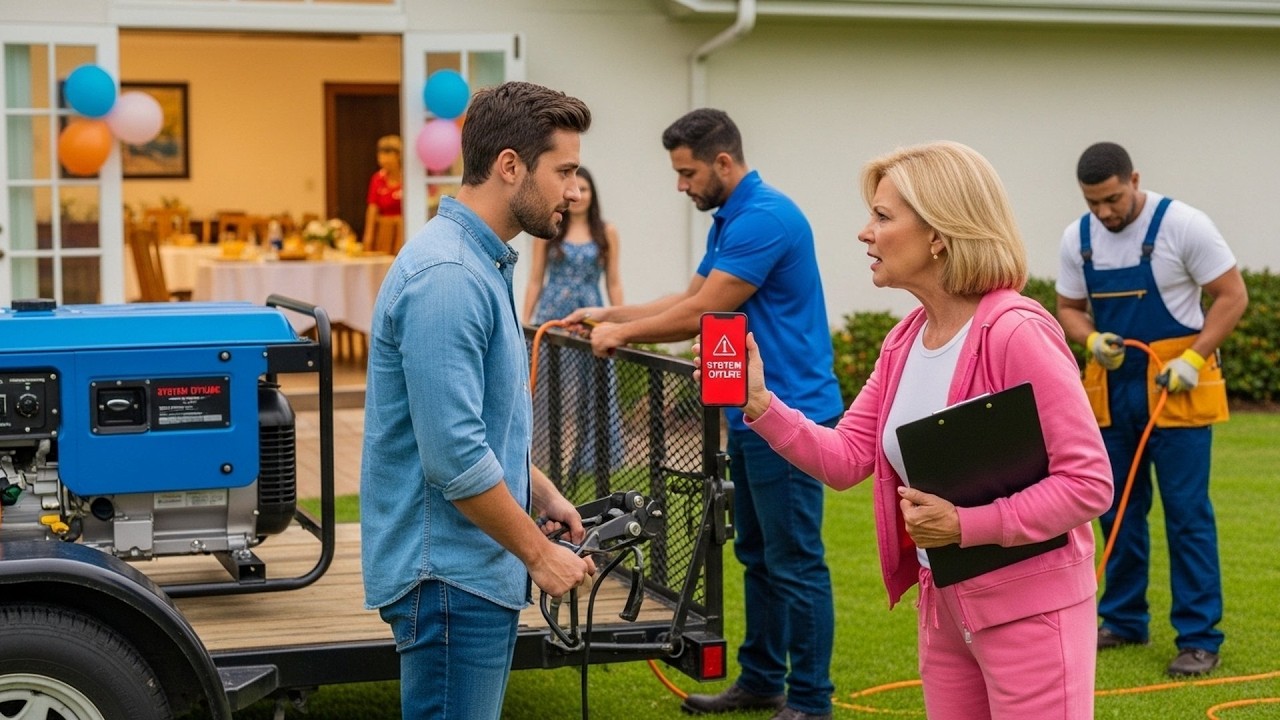 HOA Seized My Generator to Power Their Clubhouse, Didn't Know Mine Runs My Entire Security System