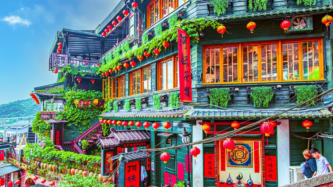 Как мир Ghibli! Остановился на одну ночь в Jiufen🏮｜Унесенные призраками｜Тайвань🇹🇼