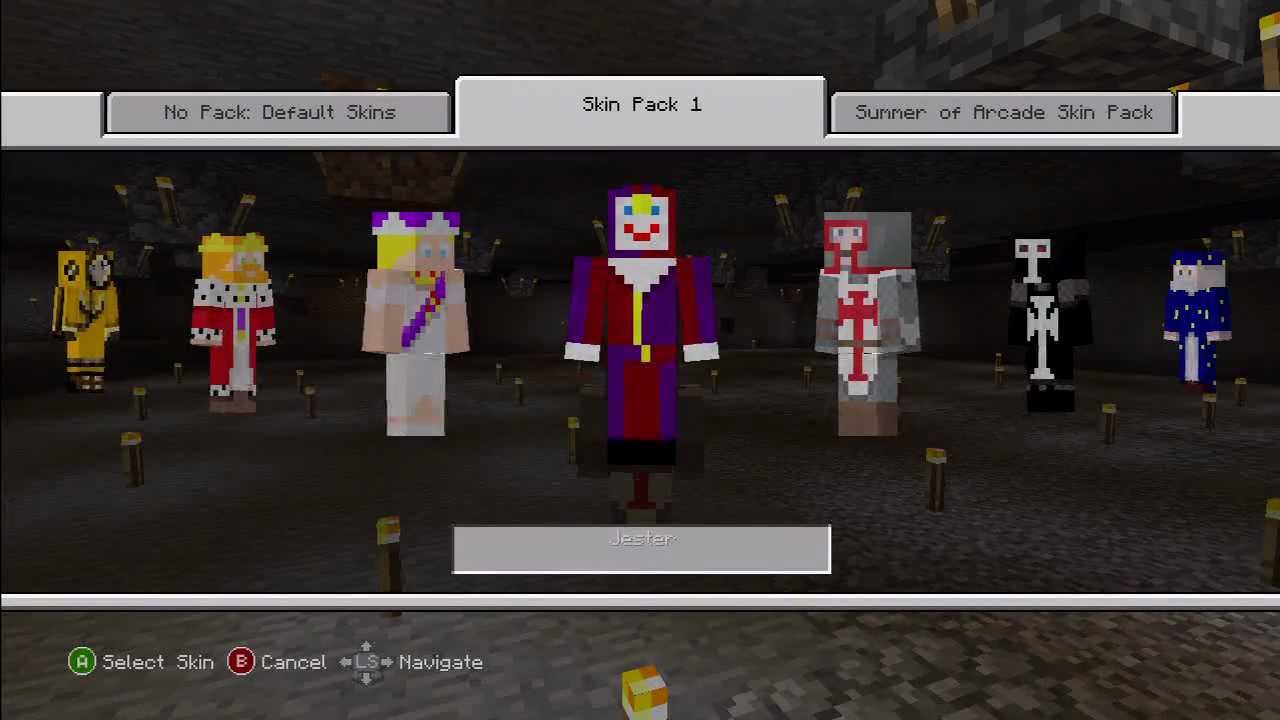 Xbox 360 Jester Skin Reimagined Minecraft Skin