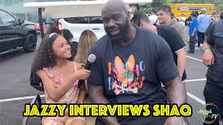 Shaq Loses A Bet To Jazzy, Talks The Importance Of His Father, & Jazzys Best Shaq Impression