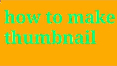 How to Make a YouTube Thumbnail In Urdu-Hindi — Quick and Easy