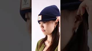 WRELS Warm Winter Beanie Thick Knit Fashion Skull Cap Hat Thermal Fleece Lined Windproof Soft Knit