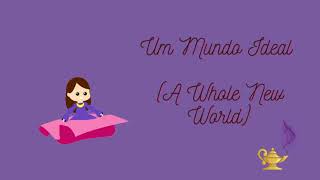 Um Mundo Ideal A Whole New World Song - Ignment Portuguese Tix1014-Um