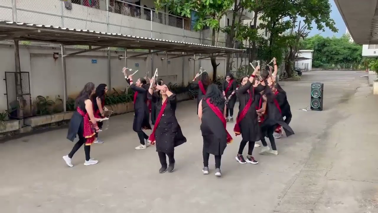 Easy Lezim Dance Steps 2025 | Lezim Folk Dance | Ganpati Visrajan | Pune
