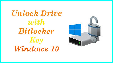 How to Unlock Drive with Bitlocker Key | Unlock Bitlocker Without Password