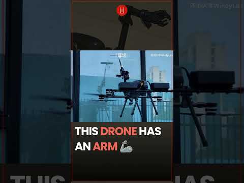 Westlake University Windy Lab flying robot arm