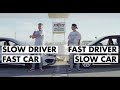 Fast driver slow car vs slow driver fast car  donut media