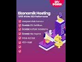 Ekonomik Hosting'te Dev İndirim! #verilink #domain #hosting #shorts #websitesi #sunucu