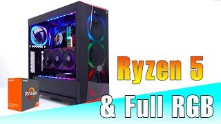 Quá trình lắp PC Gaming Ryzen 52 triệu đồng full RGB | Timelapse Build