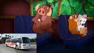 Walt Disney World Portrayed By Timon And Pumbaa