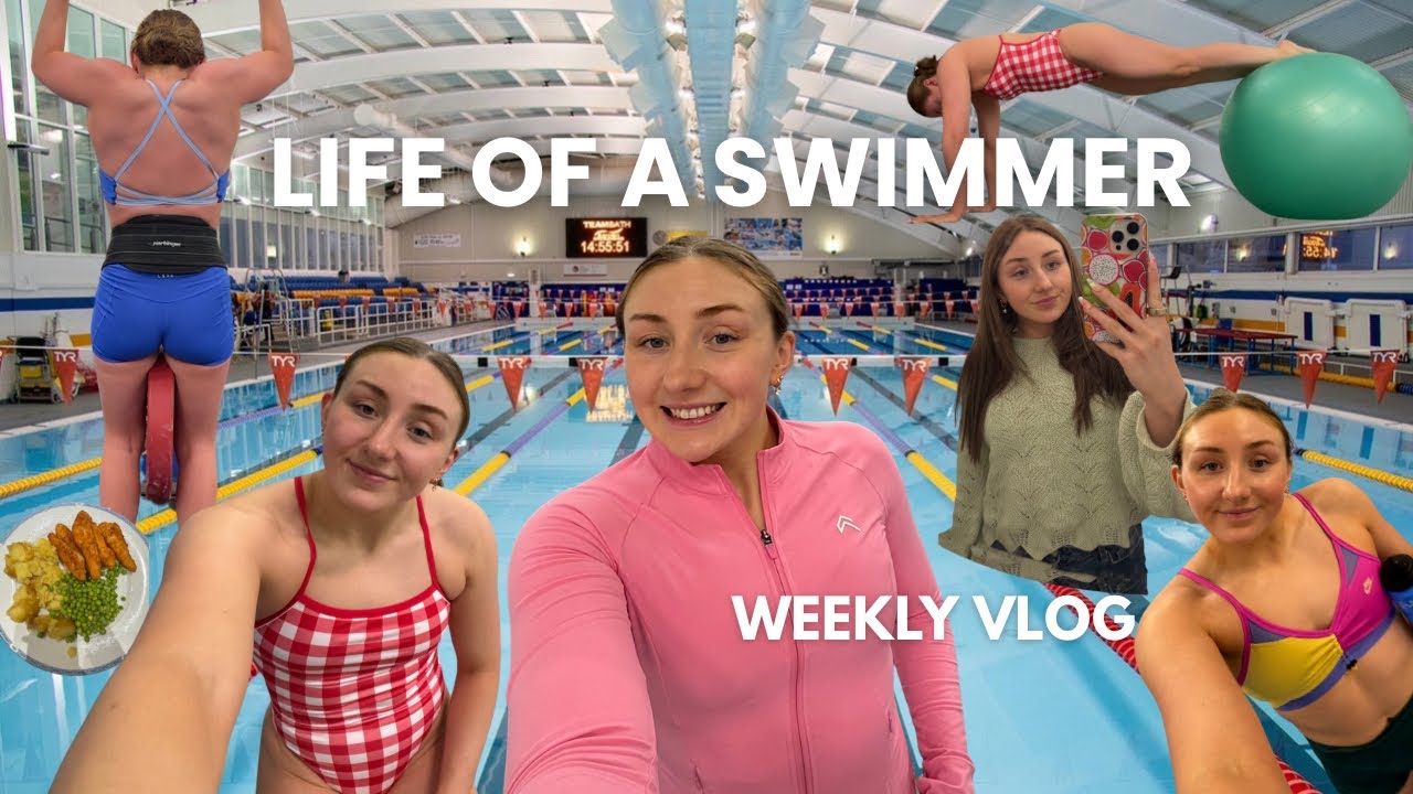 LIFE OF A SWIMMER IN JANUARY | weekly swim vlog🤠