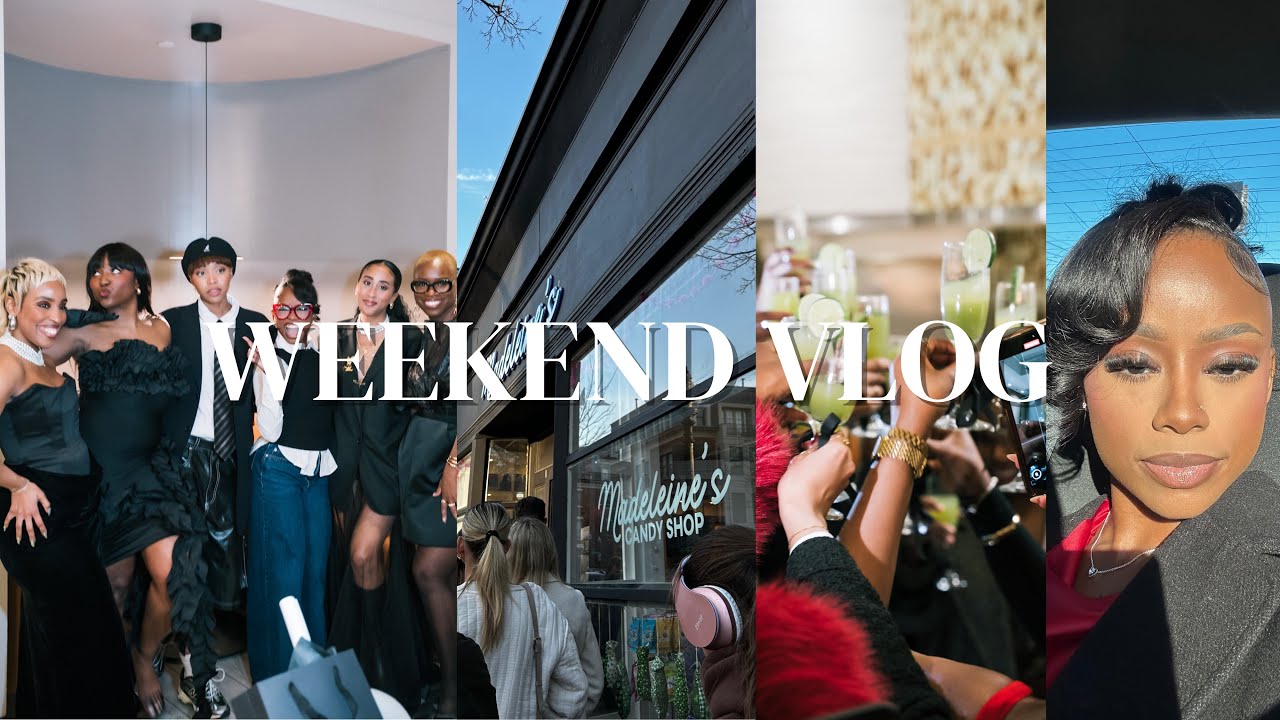 weekend vlog | Black Influencers event, matcha date, red carpet gala & more!
