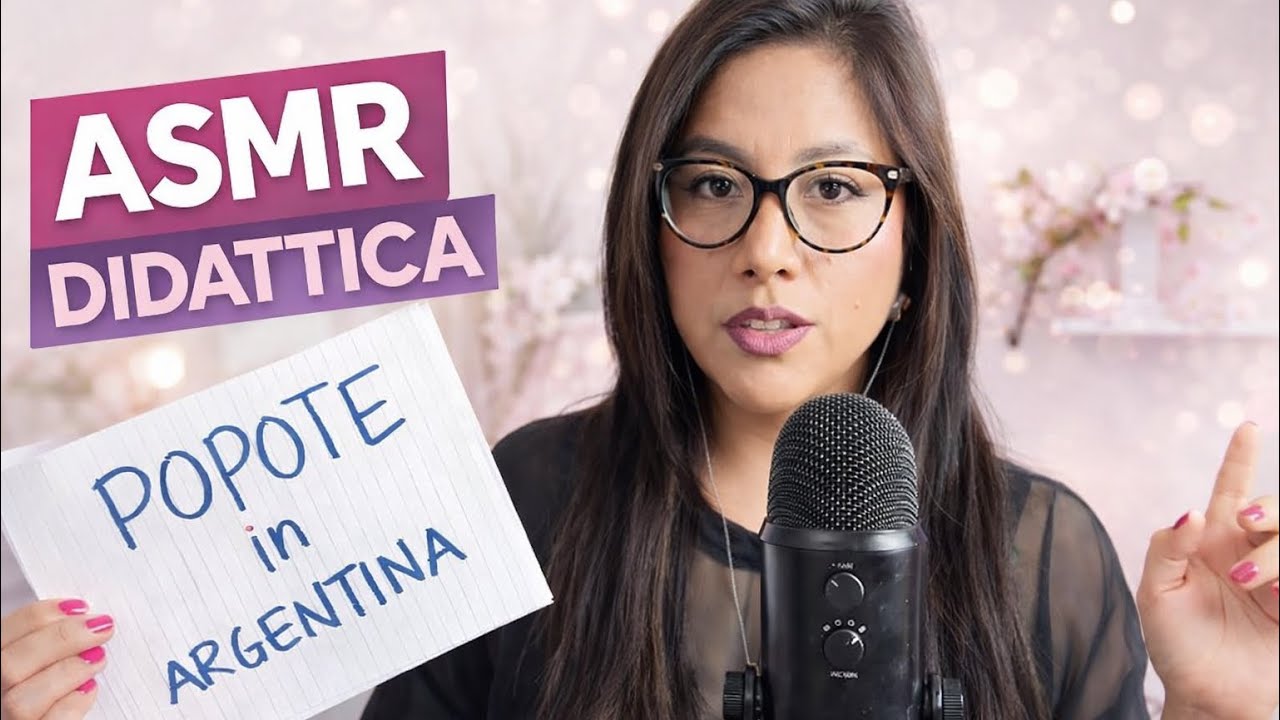 ASMR Roleplay: Insegnante di Spagnolo - Lezione di Sudamericano