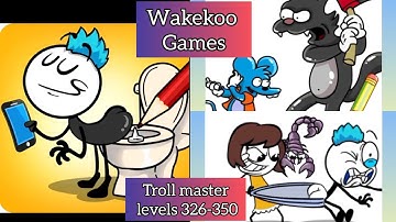 Troll Master - Draw One Part - DOP All Levels 326-350 ANSWERS - Part 13