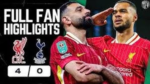 Liverpool vs Tottenham  Hotspur | Carabao Cup semi final second leg Highlights