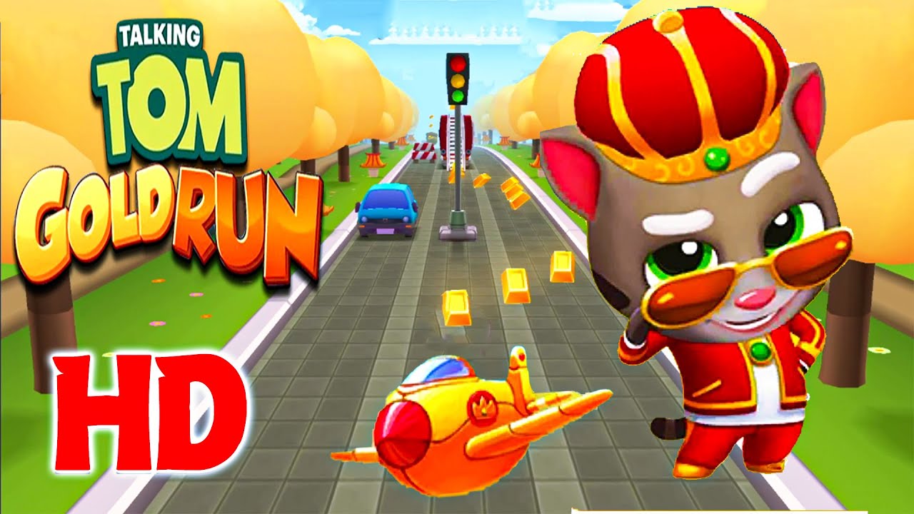 Talking Tom Gold Run KING TOM Gameplay PC HD 2021 Fullscreen