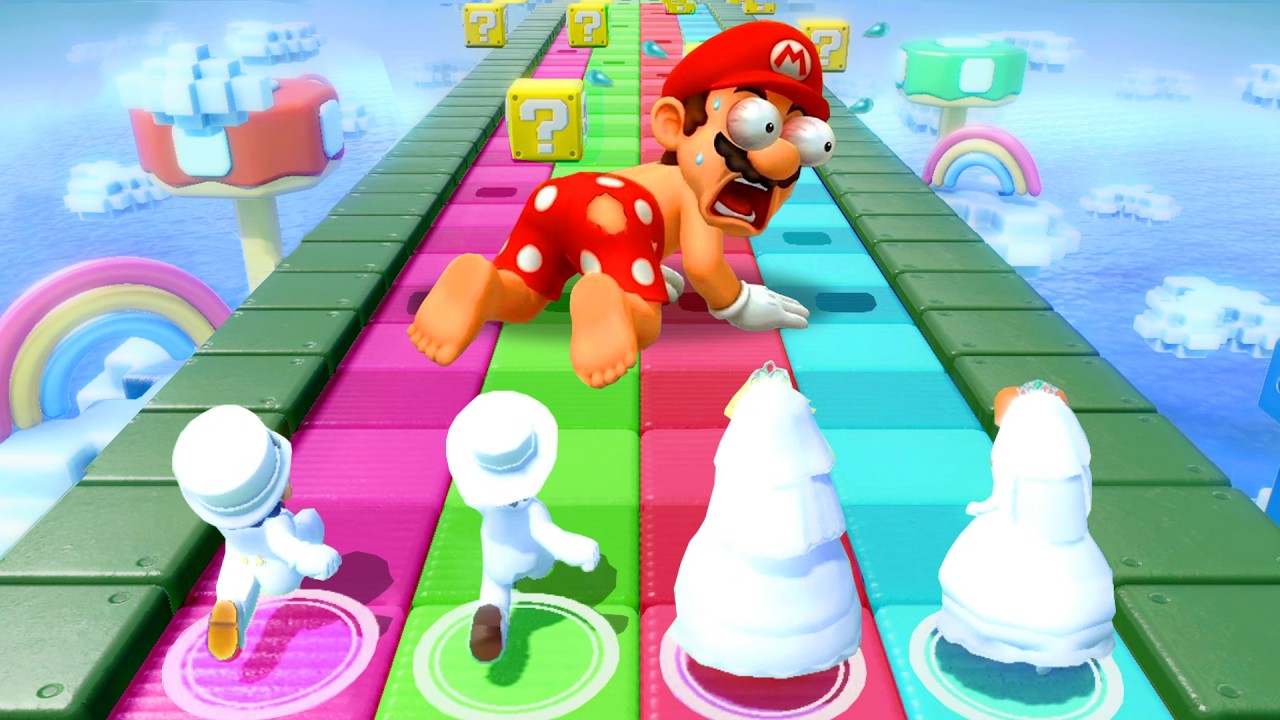 Mario Party Switch All Rhythm Minigames Dance Battle - Mario Vs Luigi Vs Peach Vs Daisy (Master CPU)