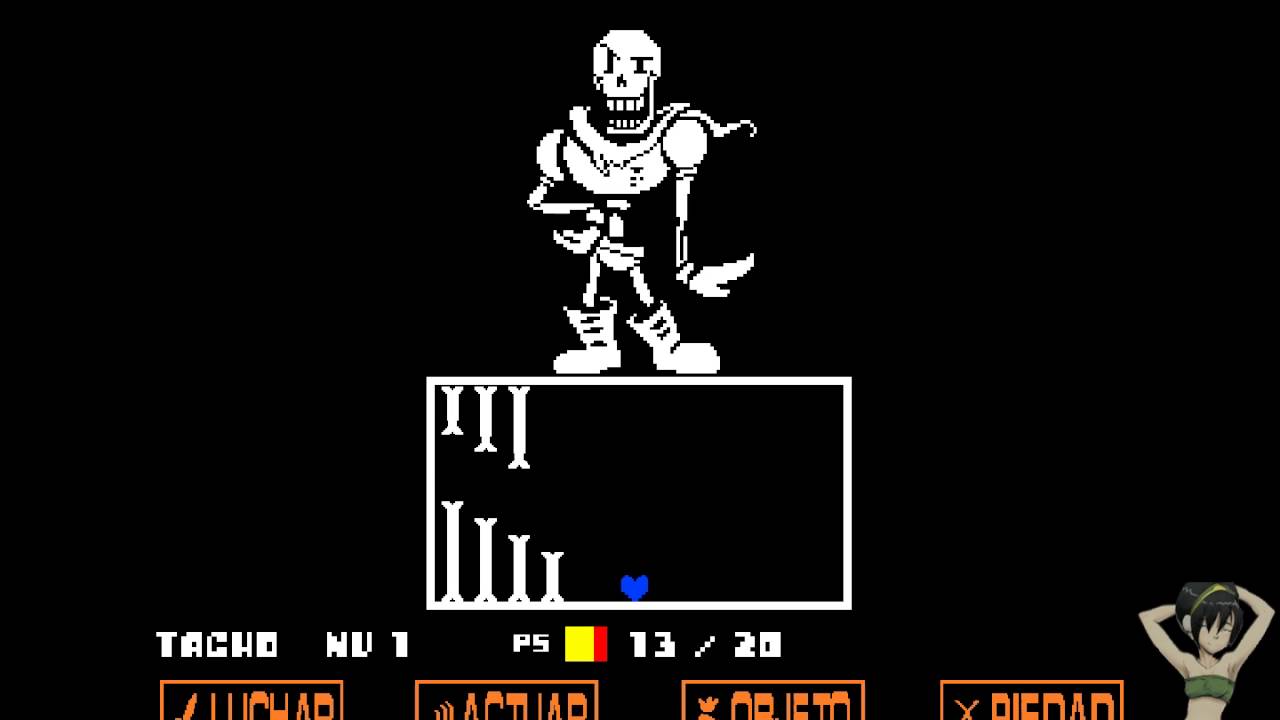 Undertale Papyrus Fight Espanol Youtube