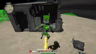 Voxel Physics Test - Unannounced planet survival game